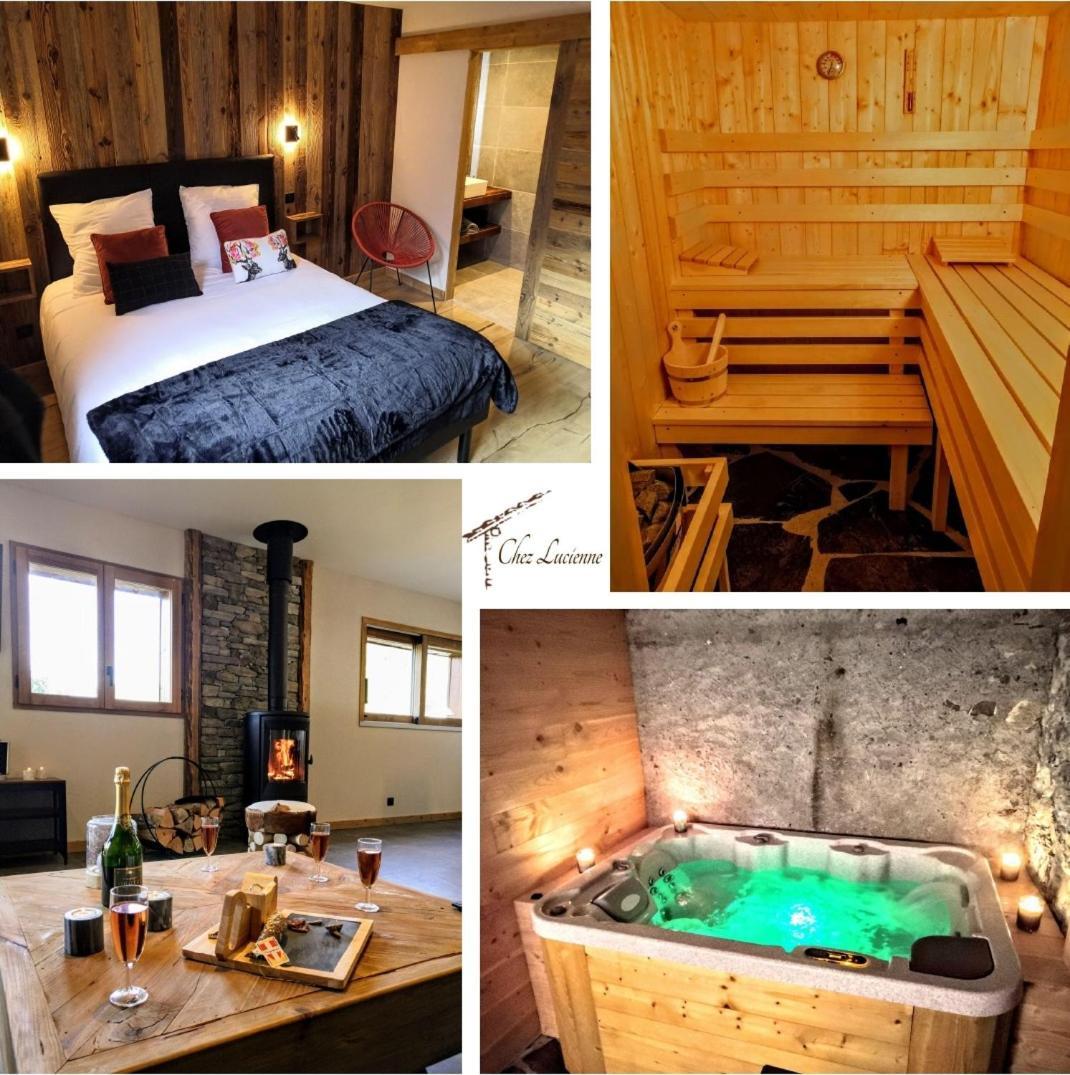 Chez Lucienne, Jacuzzi Et Sauna Samoëns Exterior foto