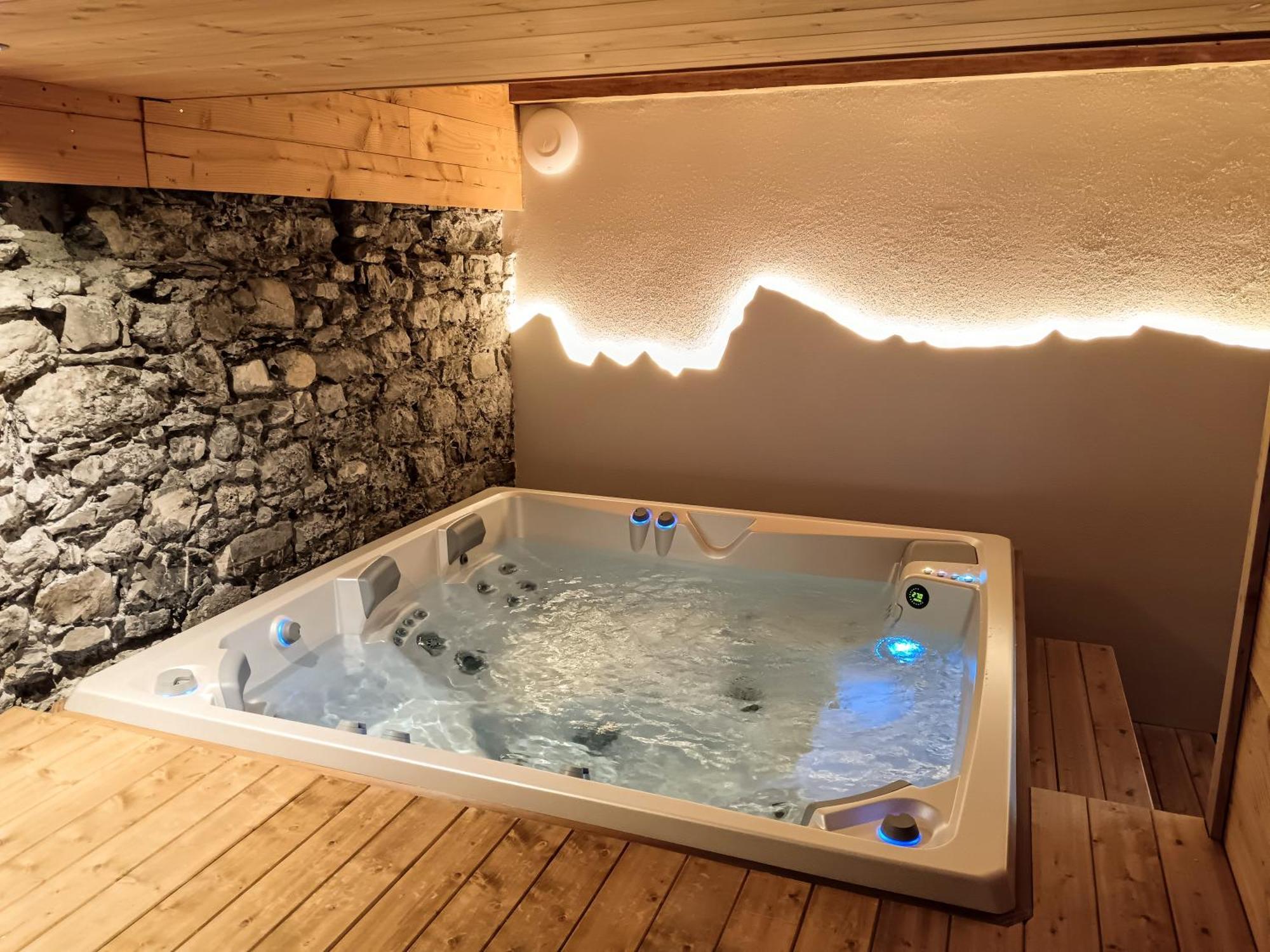 Chez Lucienne, Jacuzzi Et Sauna Samoëns Exterior foto
